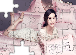 Dziewczyna, Różowa, Pościel