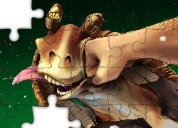 Jar Jar Binks, Pięść