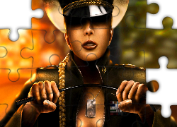 Dziewczyna, Dłonie, Warkocz