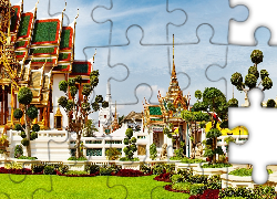 Tajlandia, Pałac, Ogród