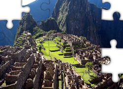 Peru, Machu Picchu, Góry, Ruiny