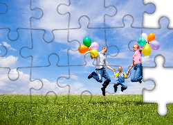 Mama, Tata, Dziecko, Zabawa