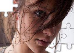 Twarz, Kobieta, Włosy, Oczy