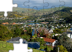 Panorama, Miasta, Whitby, Nowa Zelandia
