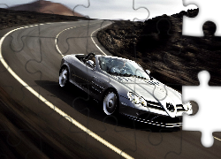 Droga, Góry, Mercedes SLR