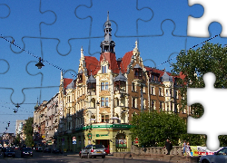 Budynek, Ulica, Most, Gliwice
