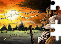 Afrosamurai, Zachód, Słońca