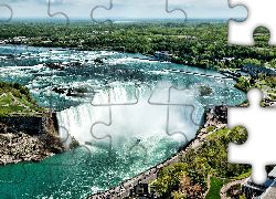 Wodospad, Niagara, Rzeka, Miasto