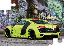 Audi, R8, Graffiti