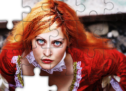 Piękna, Rudowłosa, Dziewczyna