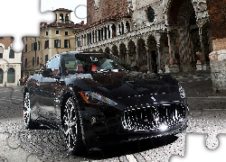 Maserati, Czarny, Samochód