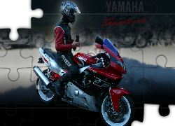 Yamaha, Thundercat, Motocykl, Motocyklist