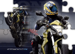 Honda CB 1000 R, Motocyklista, Motocykl