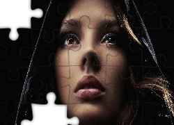 Kobieta, Kaptur, Włosy