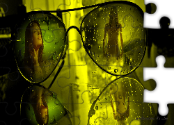 Okulary, Kolor, Krople