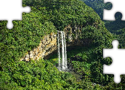 Wodospad, Zalesione, Góry, Brazylia