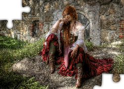 Piękna, Kobieta, Czarownica, Mury