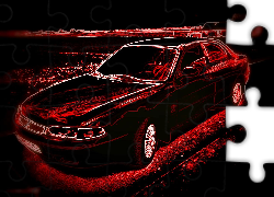 Samochód, Mazda 626, Neon, Fractalius