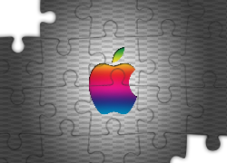 Apple, Logo, Tęczowe