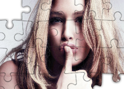 Kobieta, Twarz, Zbliżenie