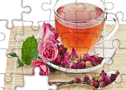Herbata, Różana, Łyżeczka