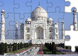 Indie, Agra, Mauzoleum, Tadź Mahal
