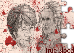 Czysta krew, True Blood, Sooki, Bill, Rysunek