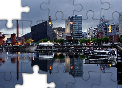 Miasto, Liverpool Wieżowce, Przystań