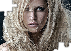 Modelka, Blondynka, Portret