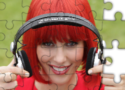 Dziewczyna, Czerwone, Włosy