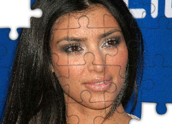 Kim Kardashian, Kobieta, usta , oczy