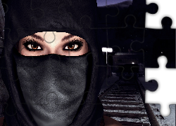 Kobieta, Brązowe, Oczy