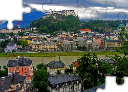 Salzburg, Panorama, Miasta