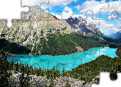 Kanada, Park Narodowy Banff, Góry Canadian Rockies, Jezioro Peyto Lake