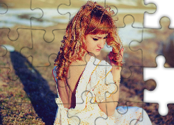 Kobieta, Kręcone, Włosy