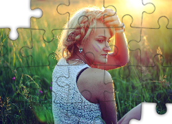 Kobieta, Blondynka, Kok