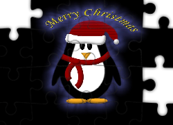 Boże Narodzenie,pingwinek