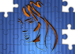 Twarz, Kobiety, Grafika