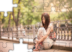 Smutna, Dziewczyna, Most