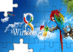 System Operacyjny, Windows 8, Papuga