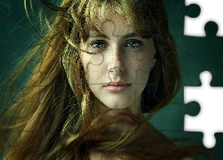 Kobieta, Włosy, Twarz