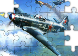 Yak-3, Chmury