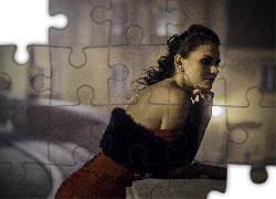 Kobieta, Brunetka, Miasto