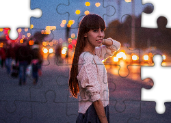 Kobieta, Szatynka, Miasto