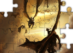 Lair Dragons, Smoki, Niebo