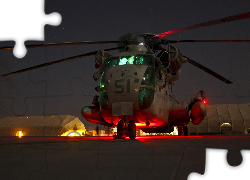 Helikopter CH-53D, Noc, Ogień