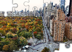 Central Park, Manhattan, Nowy Jork, Jesień