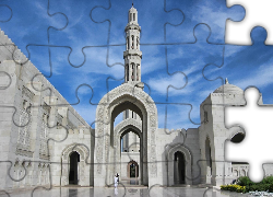 Oman, Wielki Meczet Sułtana Kabusa, Niebo