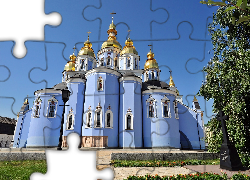 Cerkiew, Świętego, Michała, Archanioła, Kijów, Ukraina