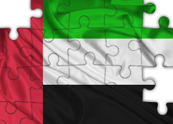 Flaga, Zjednoczone Emiraty Arabskie
